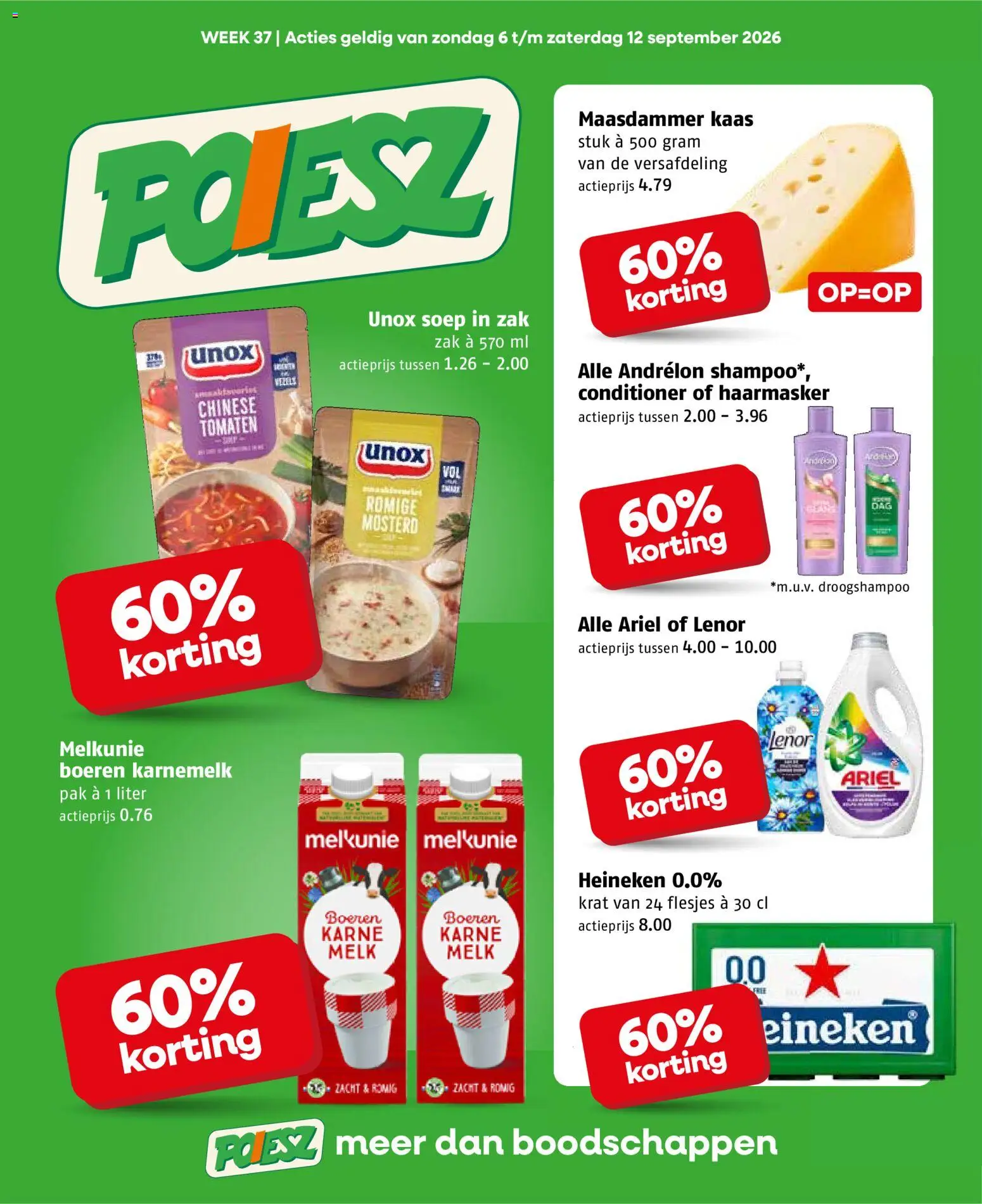 Voorbeeld van Poiesz folder van winkel Poiesz geldig vanaf 06-09-2026