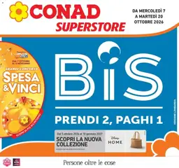 Anteprima dell'opuscolo Conad volantino Sesto San Giovanni dal negozio Conad valido da 07/10/2026