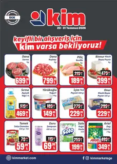 Kim Market Kim Market Katalog 20.07.2026 - Broşürünün önizlemesi