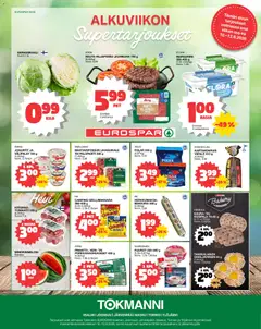 Kaupan Tokmanni Tokmanni - EUROSPAR esikatselu, voimassa 10/08/2026