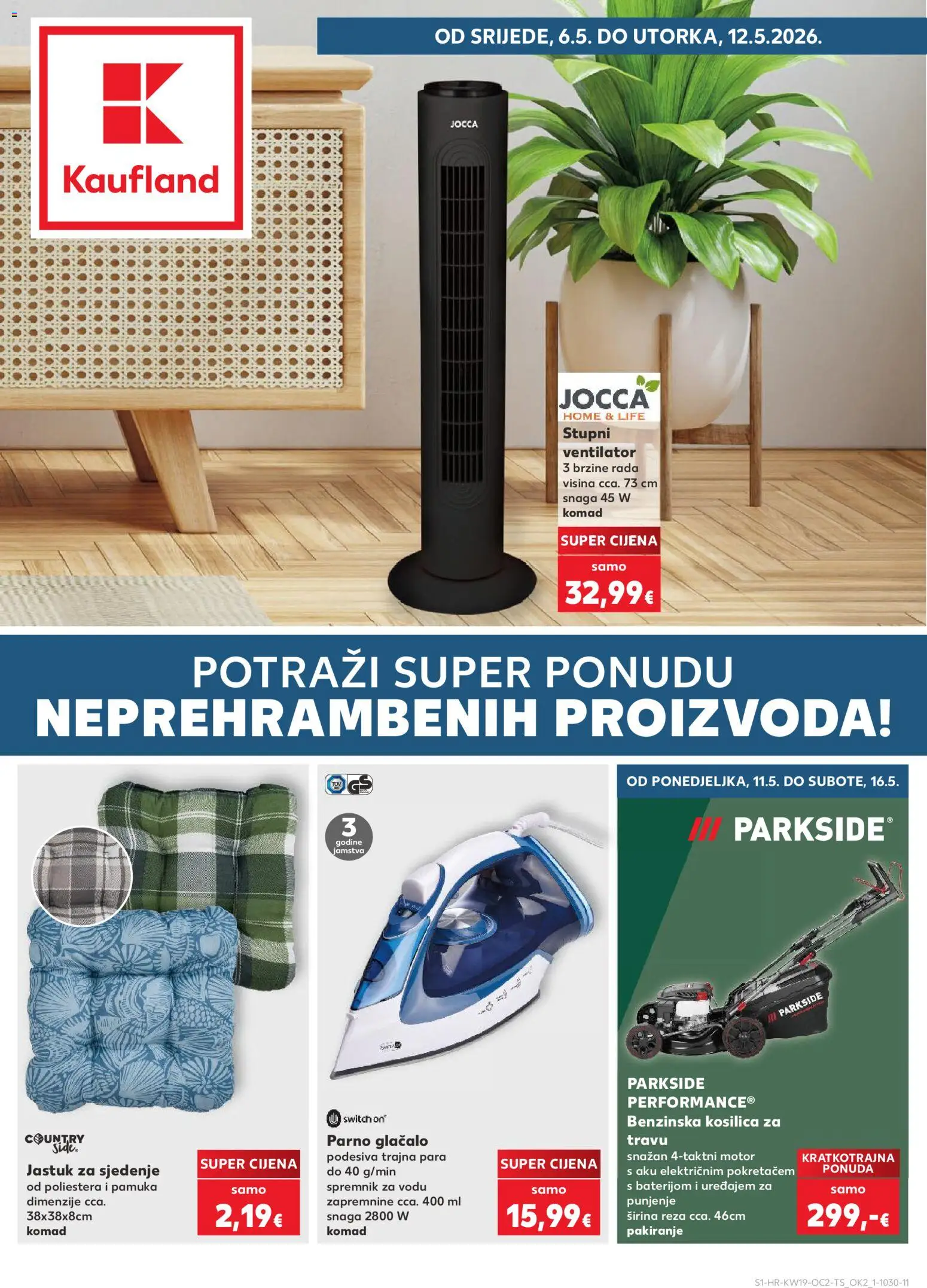 Pregled letka Split-Ravne njive trgovine Kaufland vrijedi od 06.05.2026