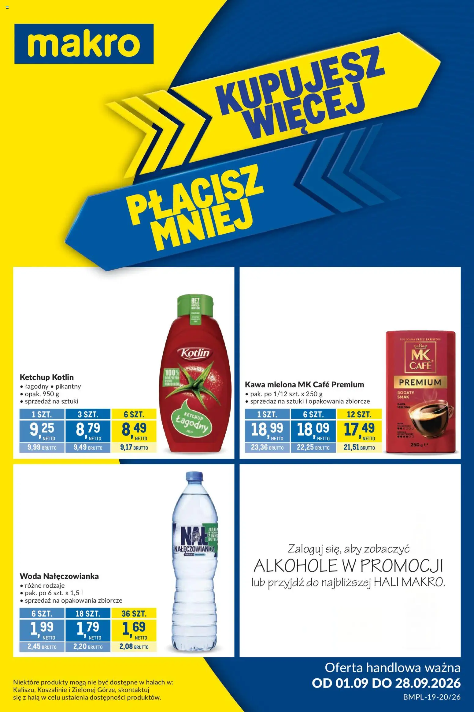 Pogląd gazetki "Makro gazetka - Kupujesz więcej płacisz mniej" ze sklepu Makro ważnej od 01.09.2026