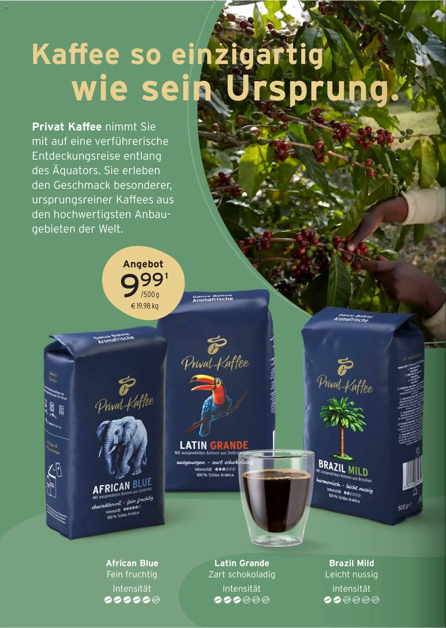 Vorschau von dem Prospekt des Geschäftes Tchibo, gültig ab dem 28.10.2026 - Kaffee