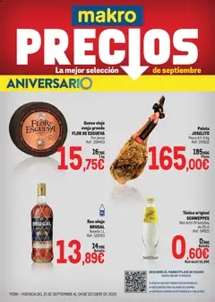 Vista previa del folleto de la tienda Makro válido desde el 21/09/2026 