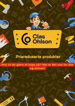 Forhåndsvis Clas Ohlson kundeavis fra butikk Clas Ohlson gyldig fra 21/10/2026