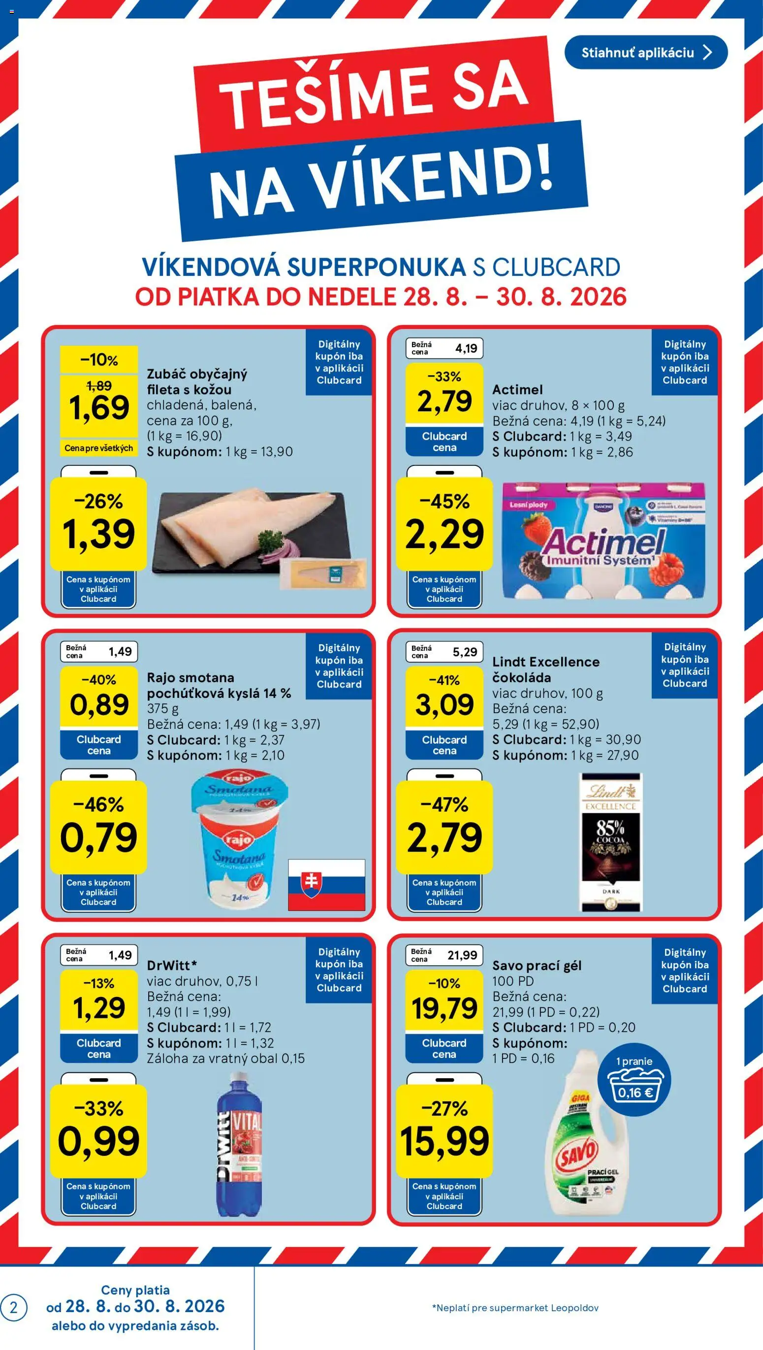 Náhľad Tesco letáku platného od 26.08.2026
