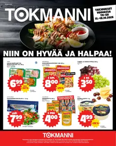 Kaupan Tokmanni Tokmanni Ruokasanomat esikatselu, voimassa 15/10/2026