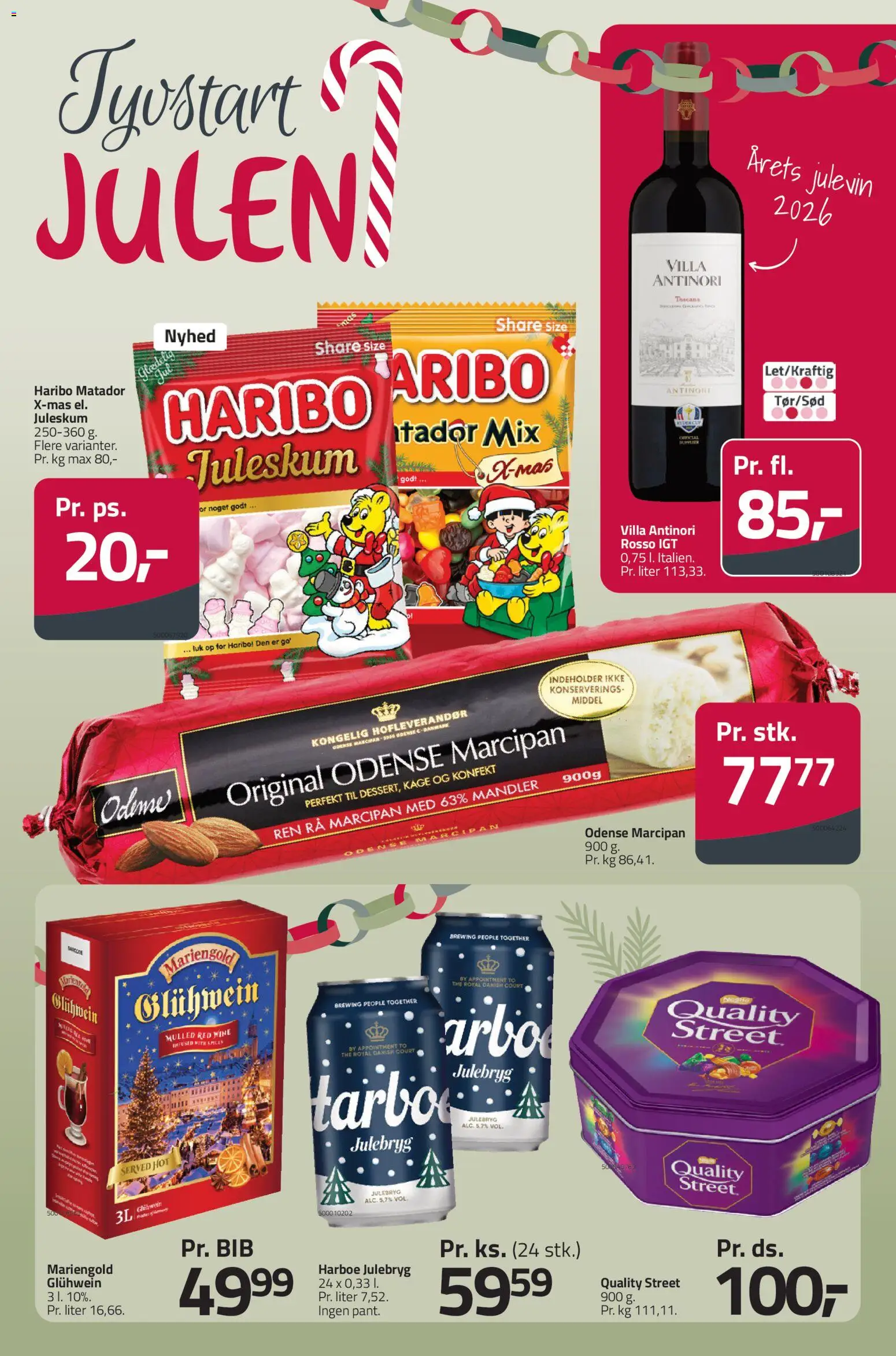 Eksempel på tilbudsavis Fleggaard - Tyvstart julen fra butik Fleggaard gyldig fra 02/09/2026
