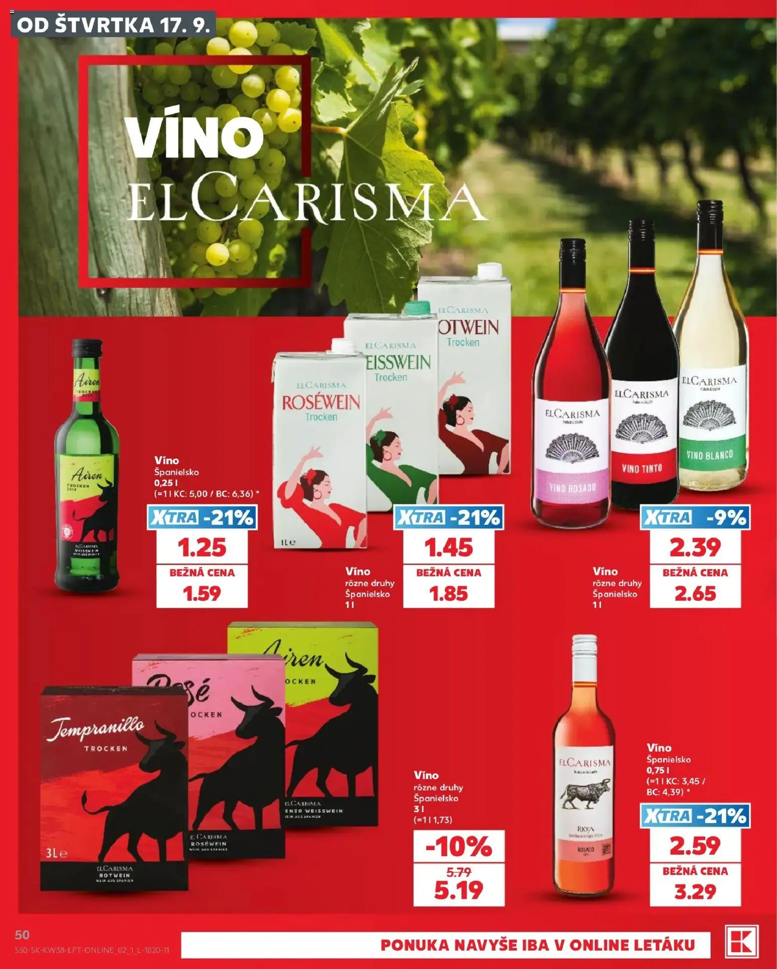 Náhľad Kaufland letáku platného od 17.09.2026