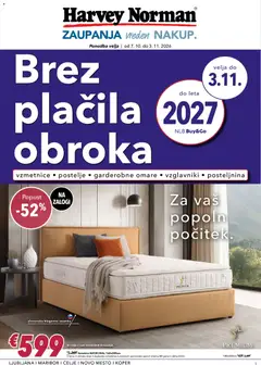 Predogled kataloga iz trgovine Harvey Norman veljaven od 07.10.2026