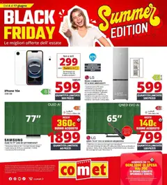Anteprima dell'opuscolo Summer Black Friday da Comet! dal negozio Comet valido da 04/06/2026