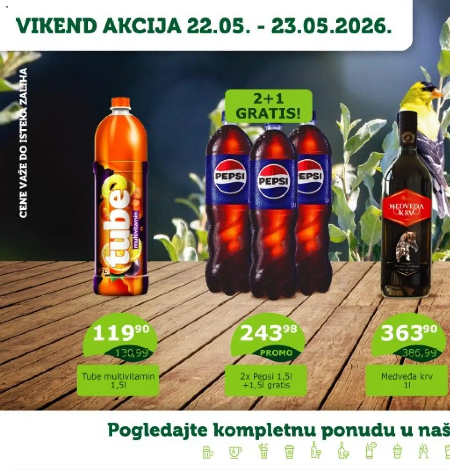 Pregled Valor kataloga - važi od 22.05.2026