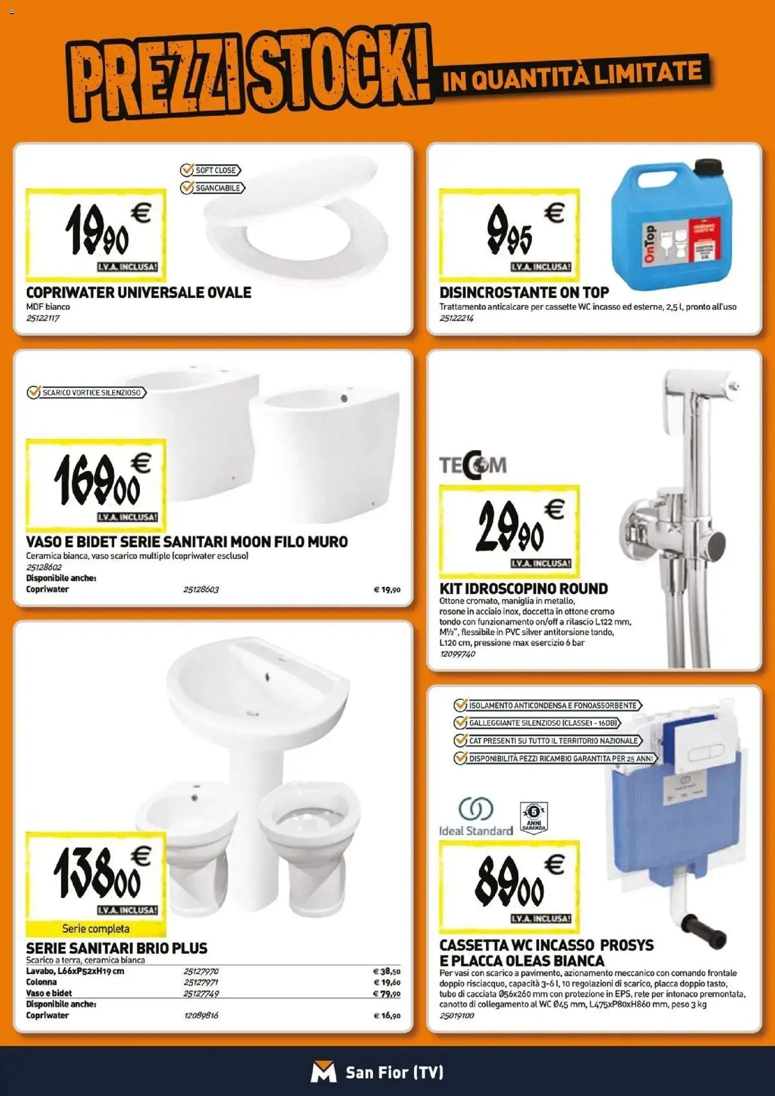 Anteprima dell'opuscolo TECNOMAT catalogo San Fior dal negozio TECNOMAT valido da 29/10/2026