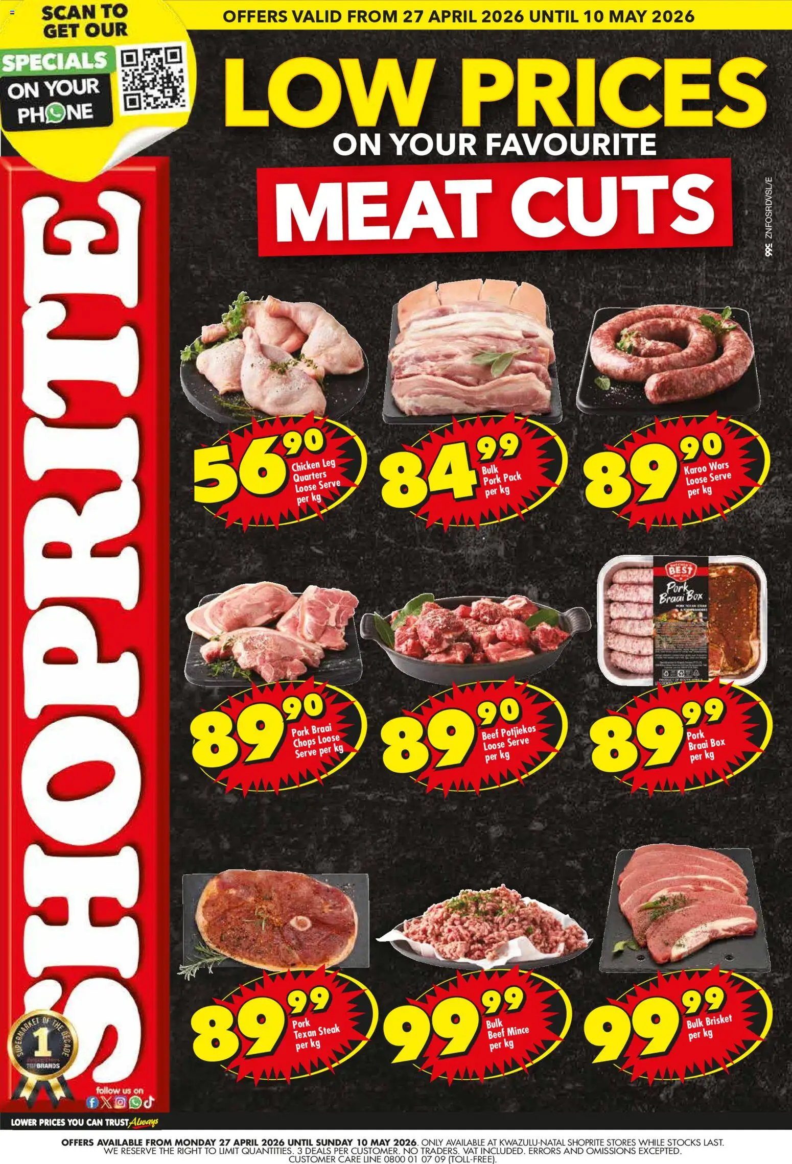 Preview of Shoprite flyer valid from 27/04/2026