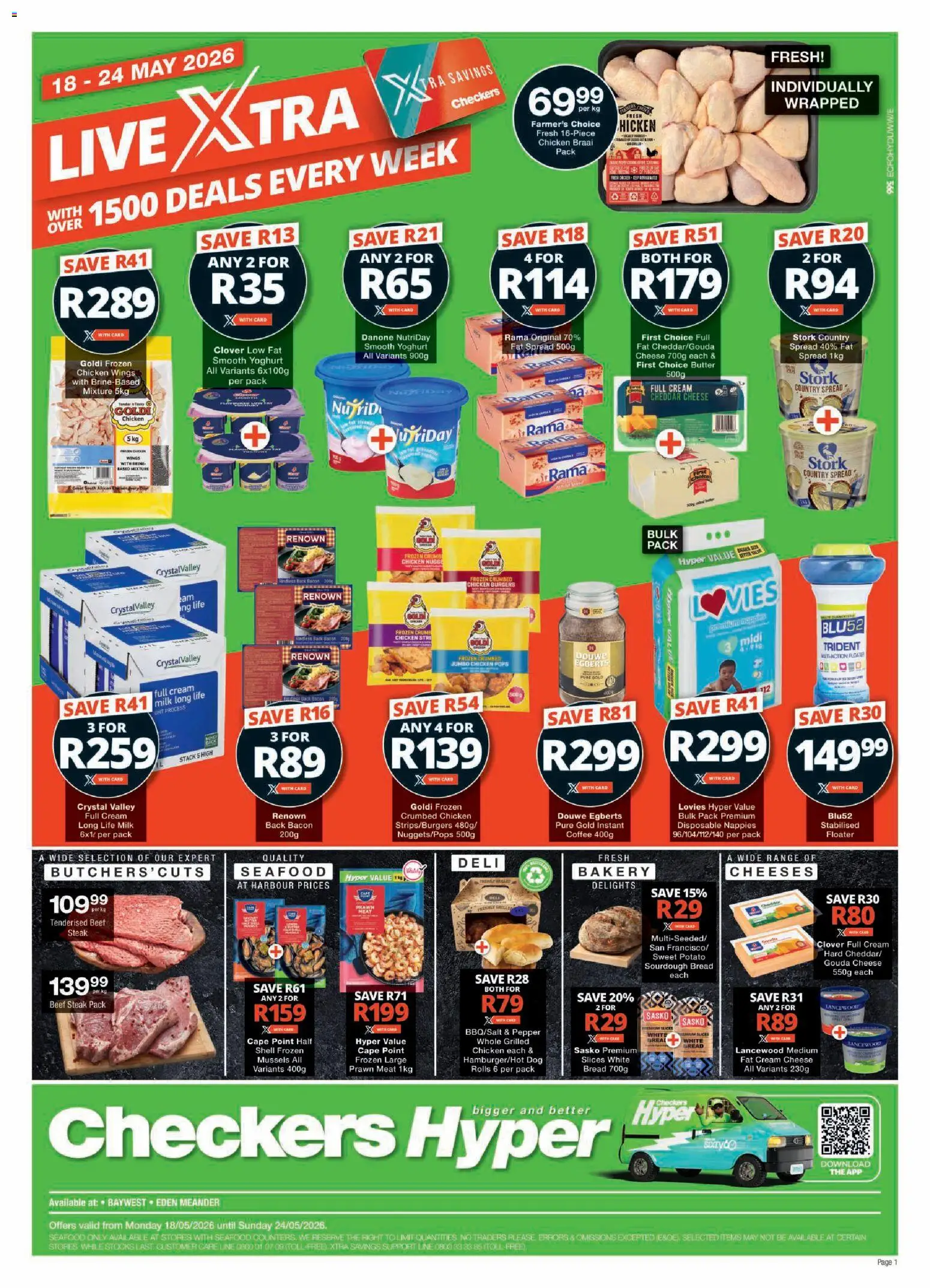 Preview of Checkers flyer valid from 18/05/2026