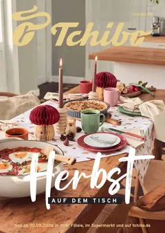 Vorschau von dem Prospekt des Geschäftes Tchibo, gültig ab dem 30.09.2026