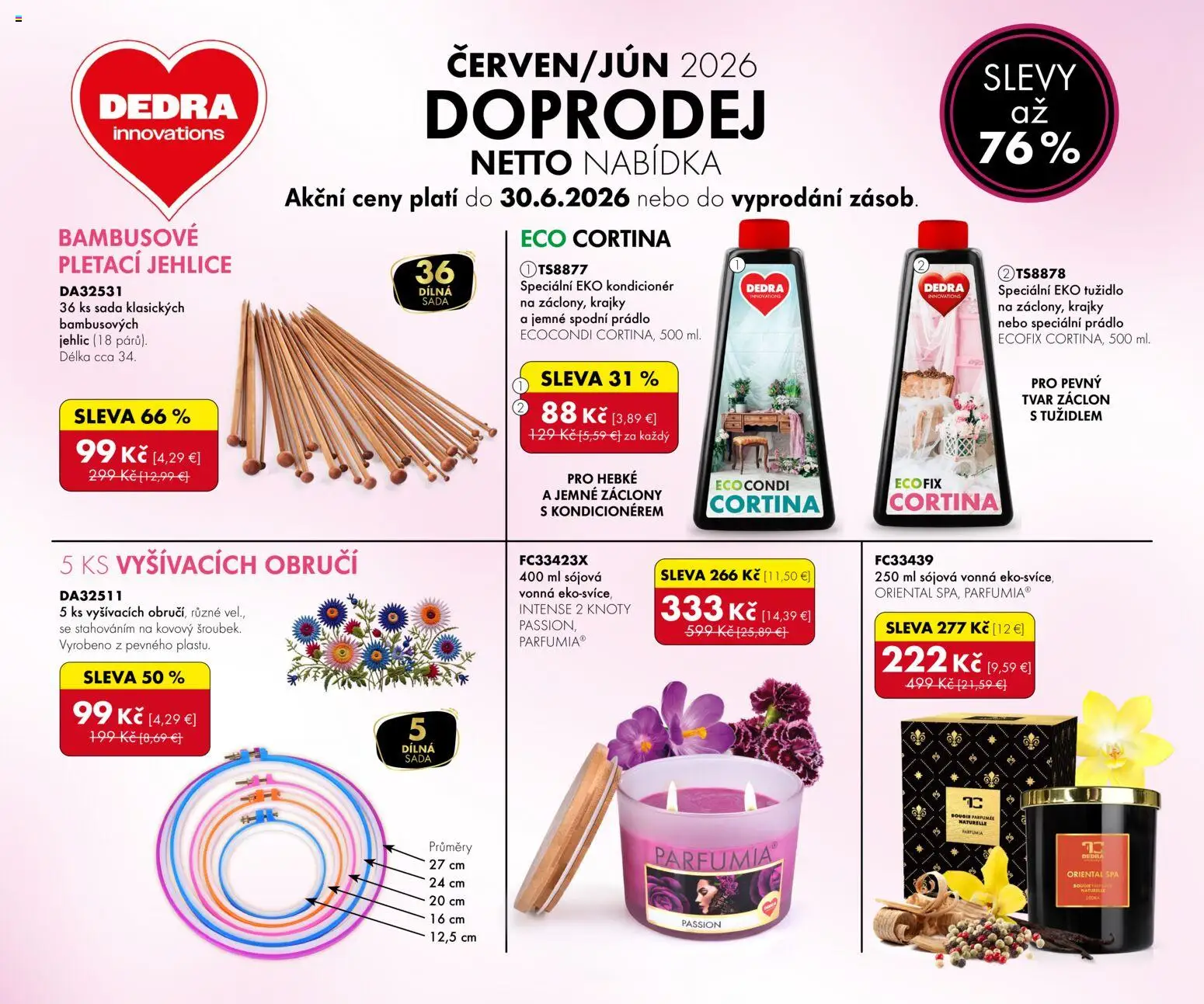 Náhľad Dedra letáku platného od 01.06.2026