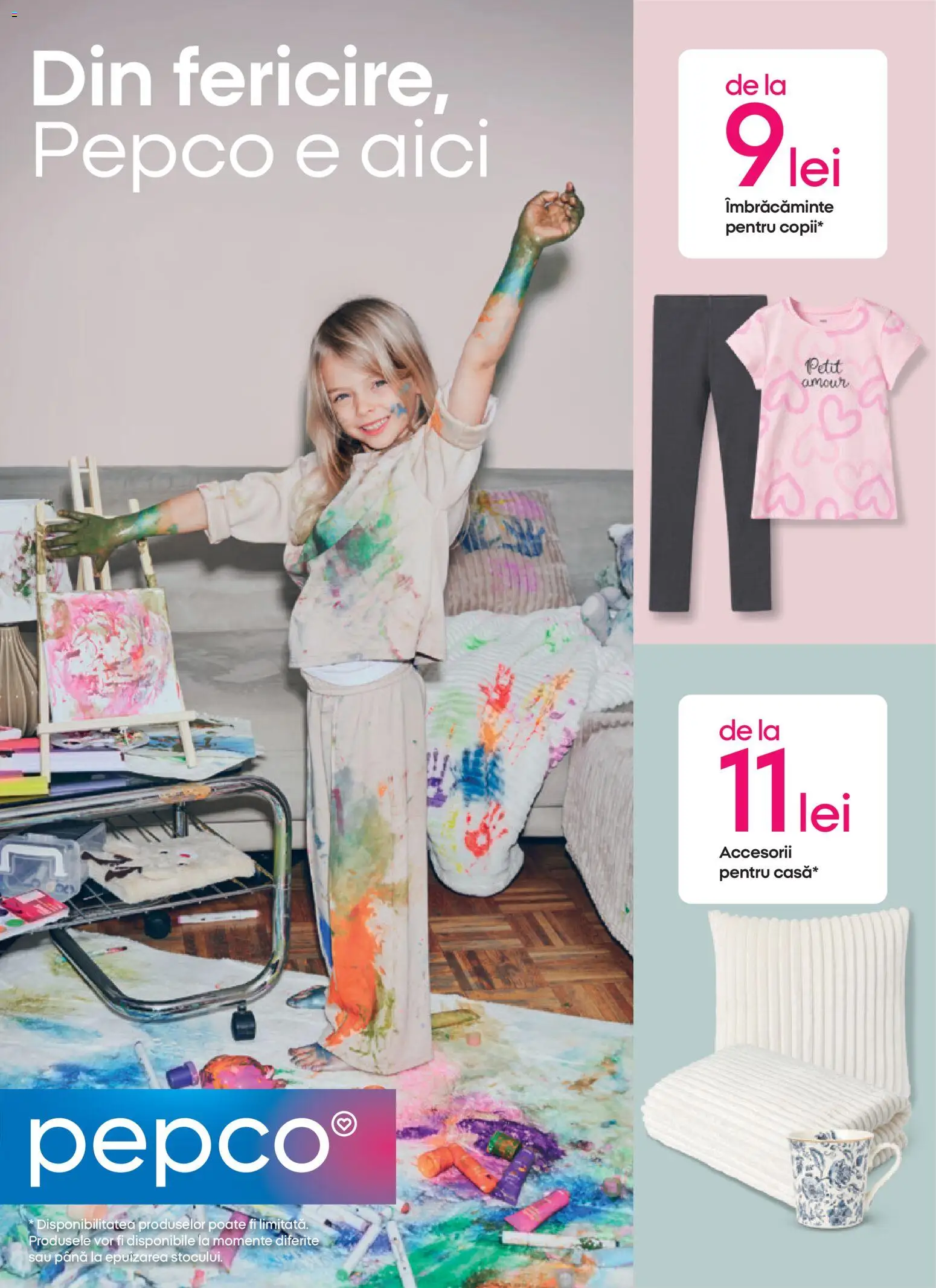 Previzualizarea de cataloage: Pepco Pepco Catalog - Deschidere magazin București valabil de la 06.03.2026