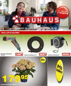 Eksempel på tilbudsavis Bauhaus - Tilbudsavis fra butik Bauhaus gyldig fra 10/07/2026