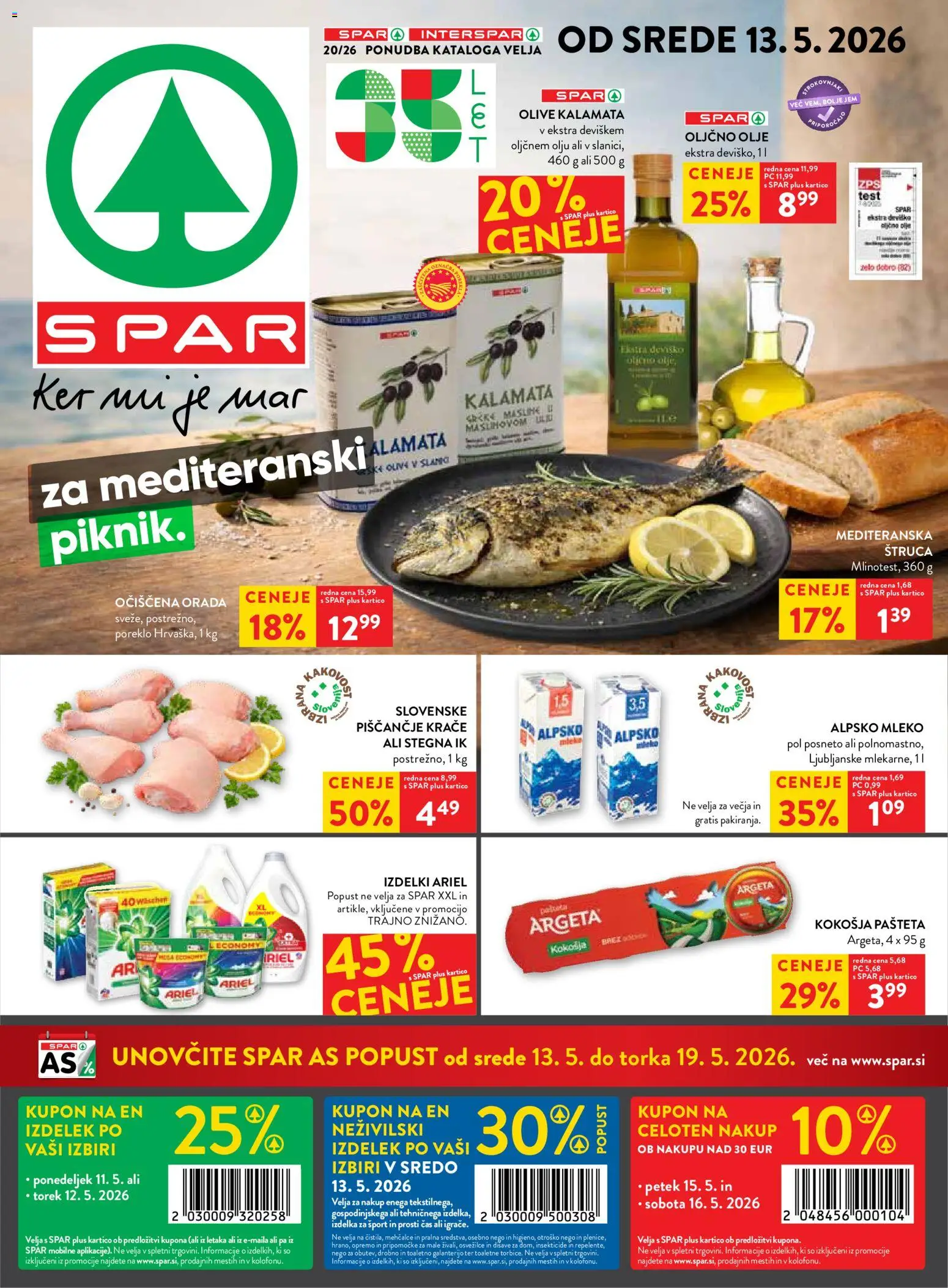 Predogled kataloga iz trgovine Spar veljaven od 13.05.2026