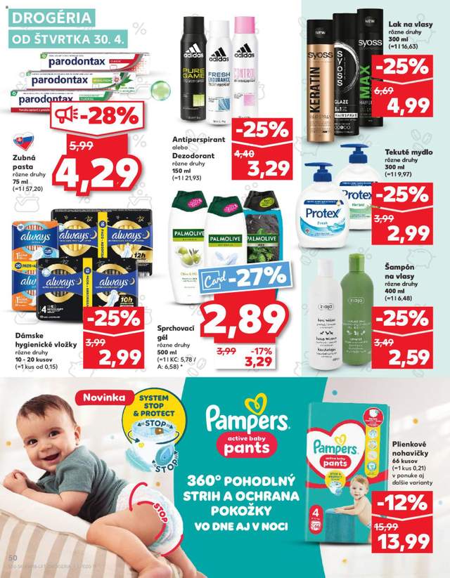 Nový Kaufland leták od 30.04.