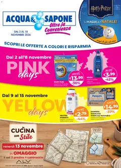 Anteprima dell'opuscolo Acqua e Sapone volantino 15 dal negozio Acqua e Sapone valido da 02/11/2026