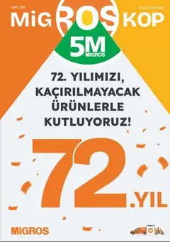 Migros Migros Katalog - 5M Migroskop Dijital 08.10.2026 - Broşürünün önizlemesi
