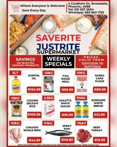 Preview of Saverite flyer valid from 13/07/2026