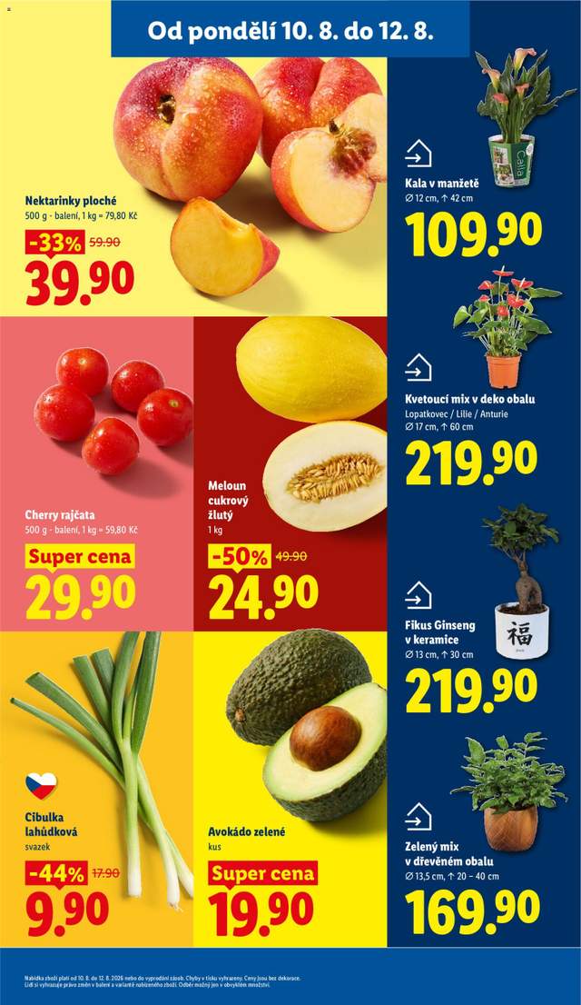 Nový Lidl leták od 10.08.