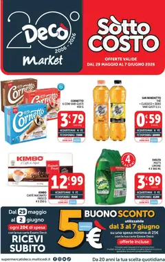 Anteprima dell'opuscolo Decò volantino Market Venafro dal negozio Decò valido da 29/05/2026