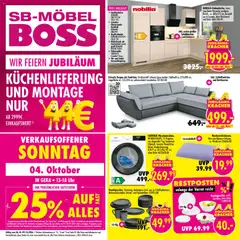 Vorschau von dem Prospekt des Geschäftes SB Möbel Boss, gültig ab dem 06.10.2026