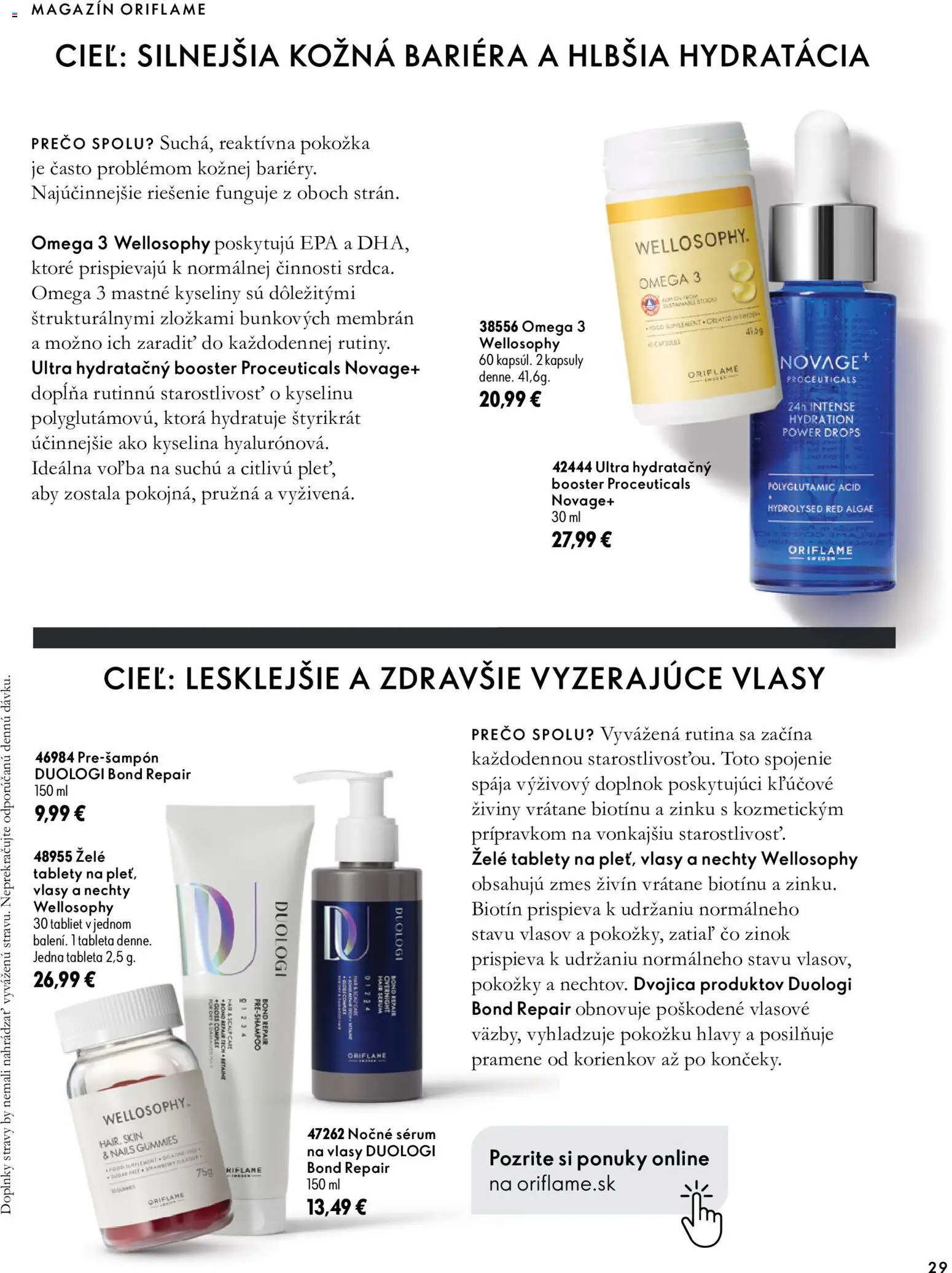 Náhľad Oriflame letáku platného od 30.09.2026 - Omega 3, Omega