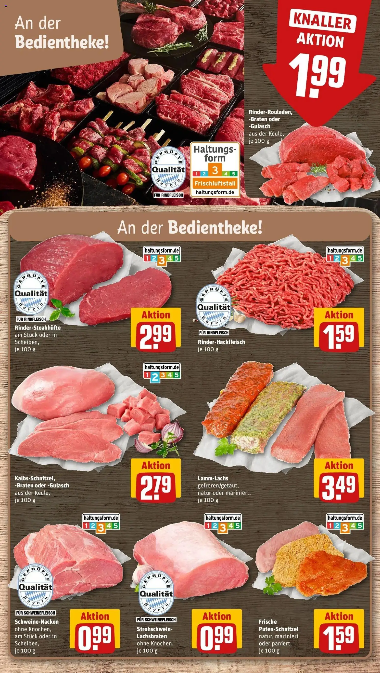 Vorschau von dem Prospekt des Geschäftes Rewe, gültig ab dem 26.10.2026