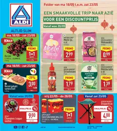 Voorbeeld van Aldi Folder week 21 van winkel Aldi geldig vanaf 18/05/2026