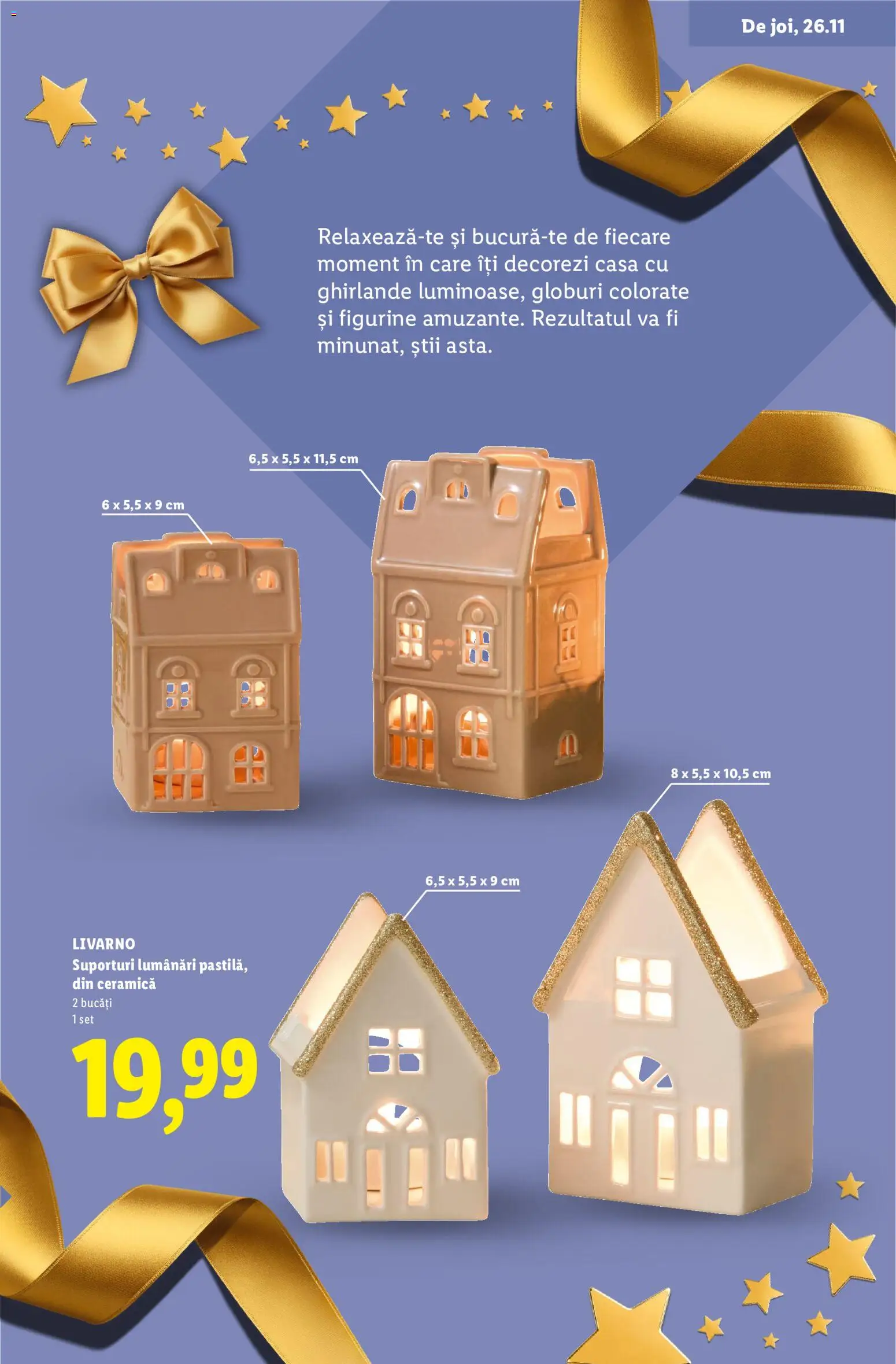 Previzualizarea de cataloage: Lidl Lidl Catalog Decorațiuni valabil de la 05.11.2026