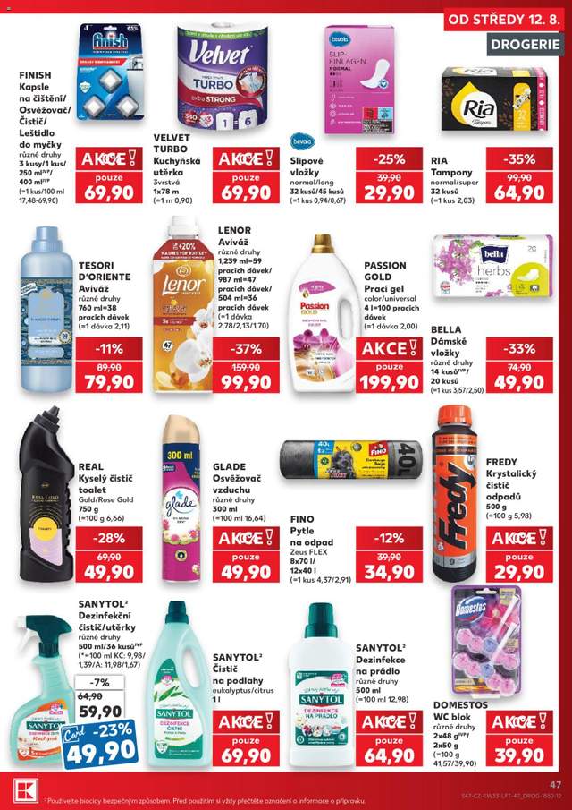 Nový Kaufland leták od 12.08.