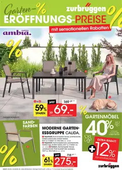 Vorschau von dem Prospekt des Geschäftes Zurbrüggen, gültig ab dem 27.04.2026