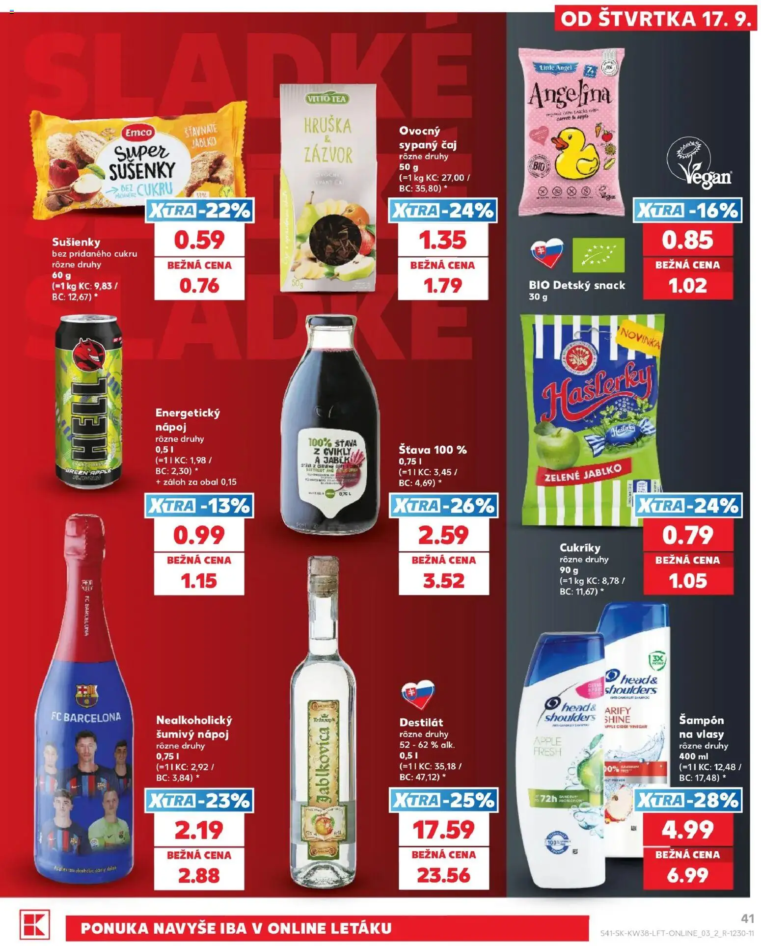 Náhľad Kaufland letáku platného od 17.09.2026