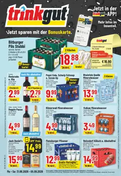 Vorschau von dem Prospekt des Geschäftes Trinkgut, gültig ab dem 31.08.2026