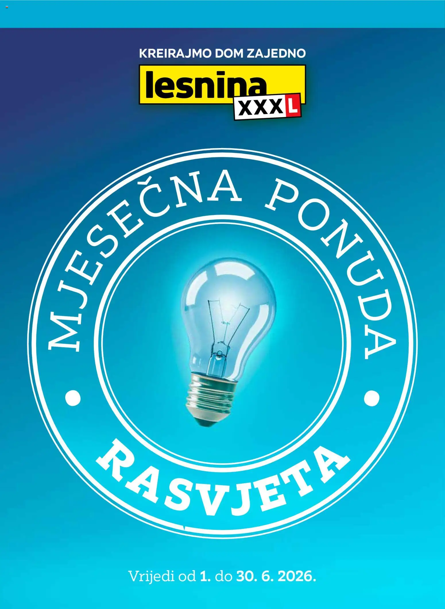 Pregled letka Lesnina Katalog trgovine Lesnina vrijedi od 01.06.2026