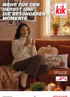 Vorschau der Angebote: Kik Kik Prospekt aktuell gültig ab 31.08.2026