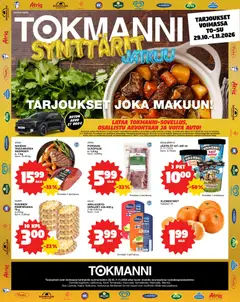 Kaupan Tokmanni Tokmanni Ruokasanomat esikatselu, voimassa 29/10/2026