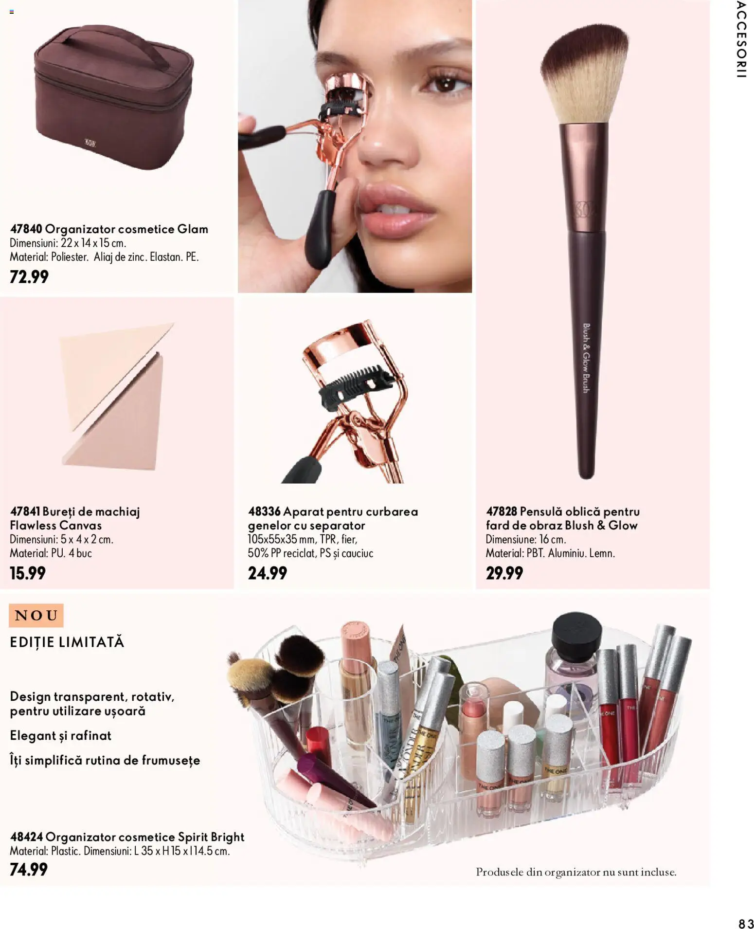 Previzualizarea de cataloage: Oriflame Oriflame Catalog 15 2026 valabil de la 11.11.2026 - Machiaj, Blush, Aparat, Organizator