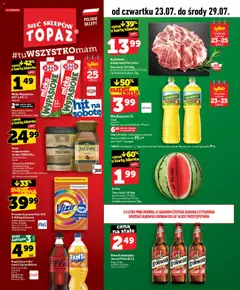 Pogląd gazetki "Topaz gazetka - MAZ" ze sklepu Topaz ważnej od 23.07.2026
