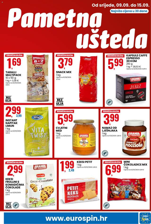 Novi Eurospin katalog od 09.09.
