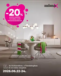Mömax - Mömax Aktuális szórólap megtekintése, amely érvényes 2026.06.22.-től