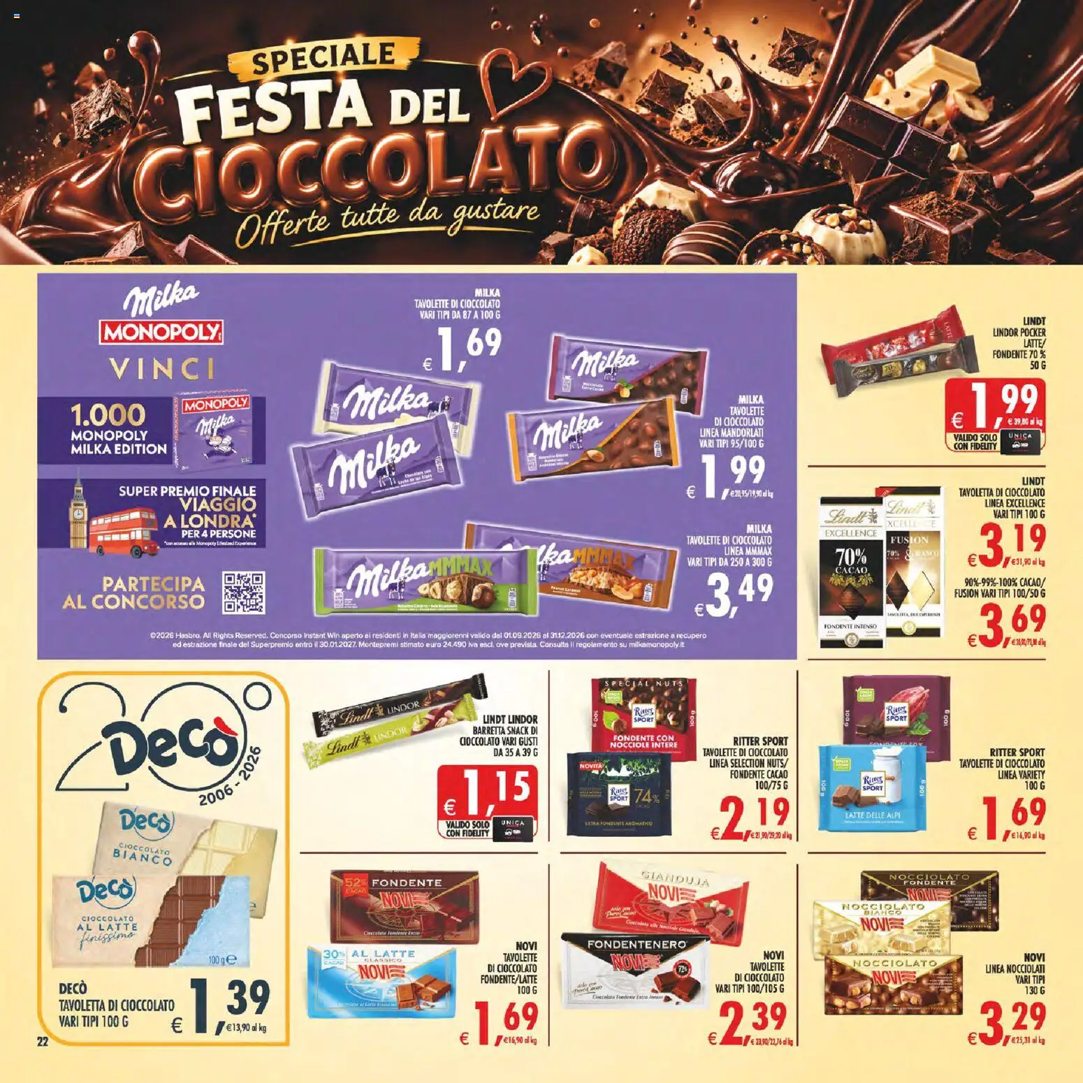 Anteprima dell'opuscolo Decò volantino dal negozio Decò valido da 23/10/2026