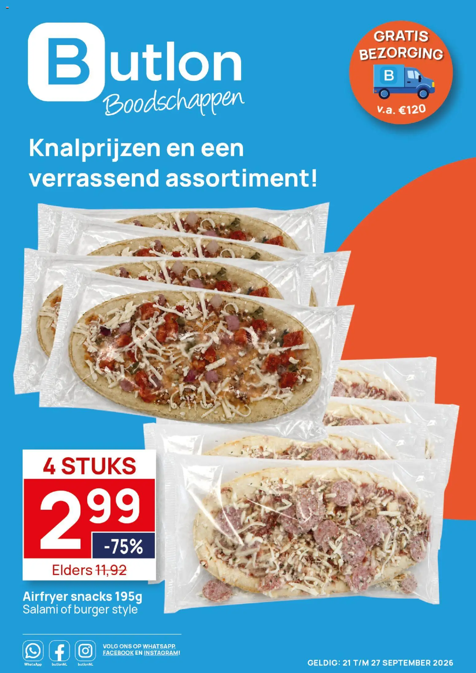 Voorbeeld van Butlon folder van winkel Butlon geldig vanaf 21-09-2026