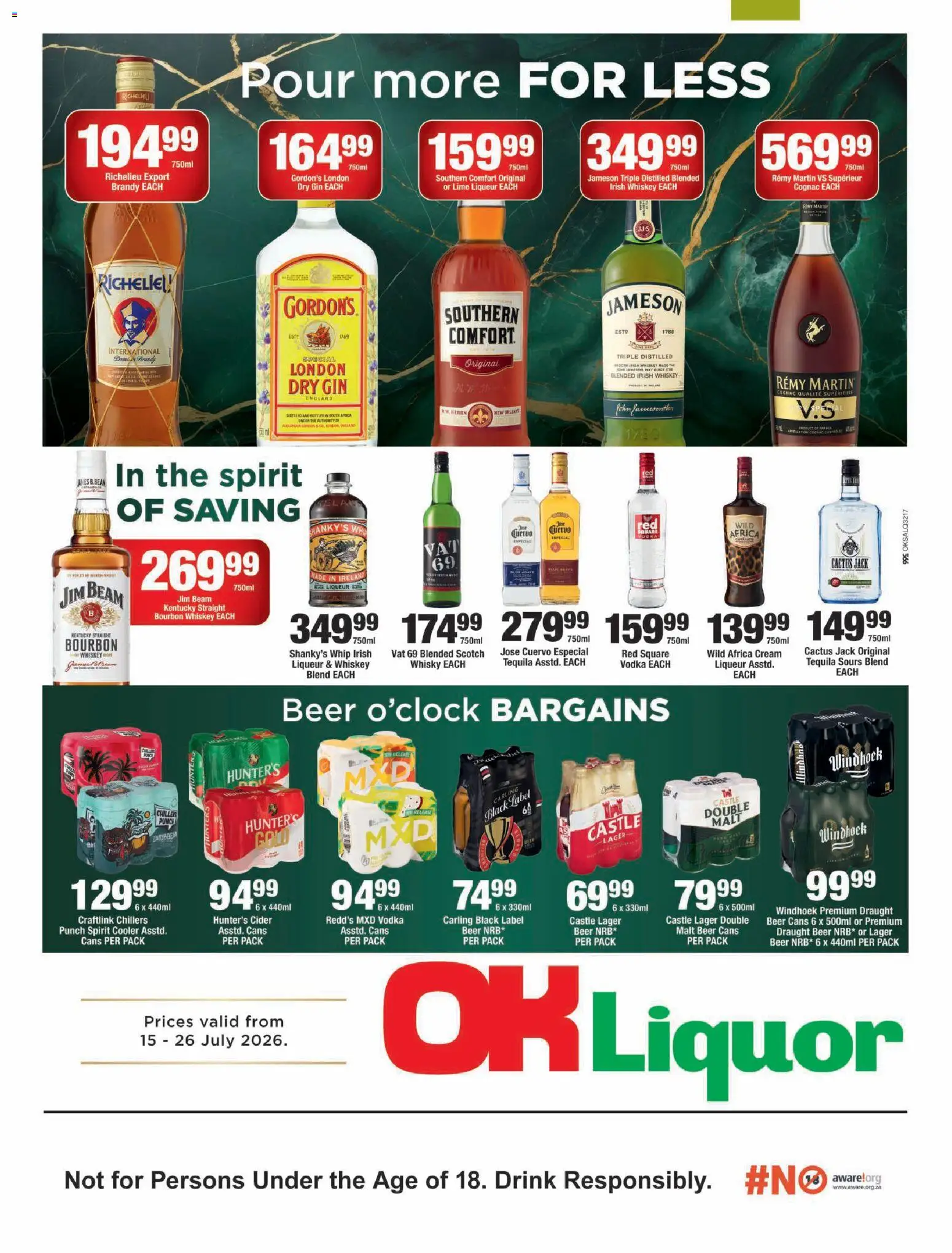 Preview of OK Foods flyer valid from 15/07/2026