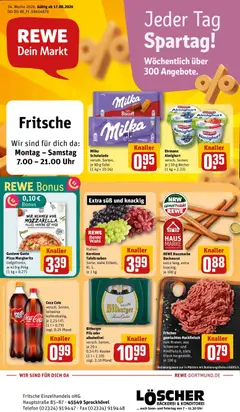 Vorschau von dem Prospekt des Geschäftes Rewe, gültig ab dem 17.08.2026